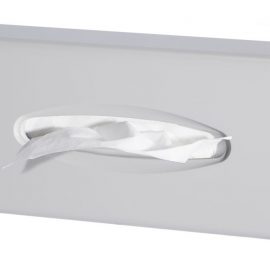 Dyspenser chusteczek higienicznych / ABS biały połysk